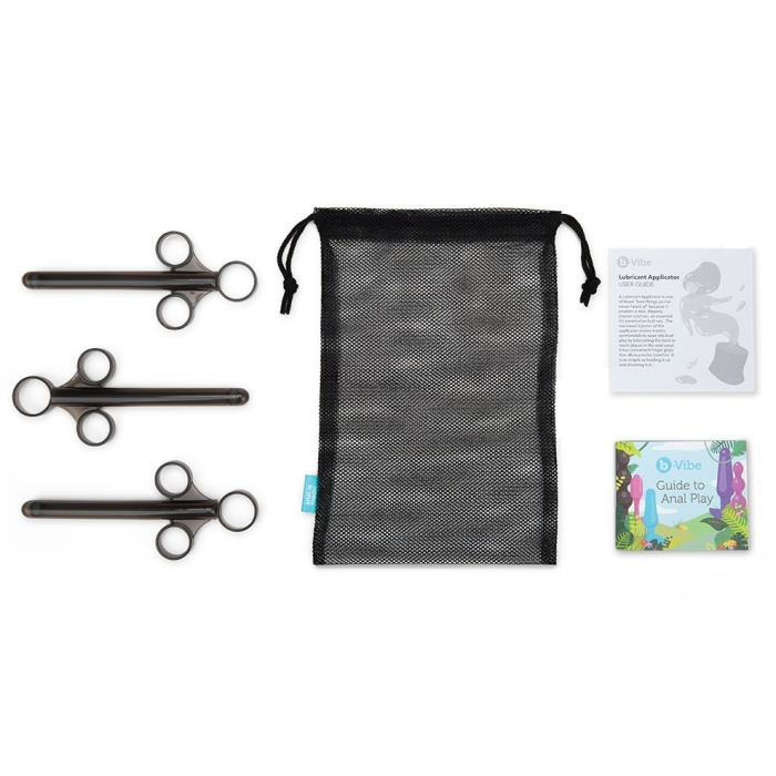 b-vibe LUBRICANT APPLICATOR 3-PACK SET