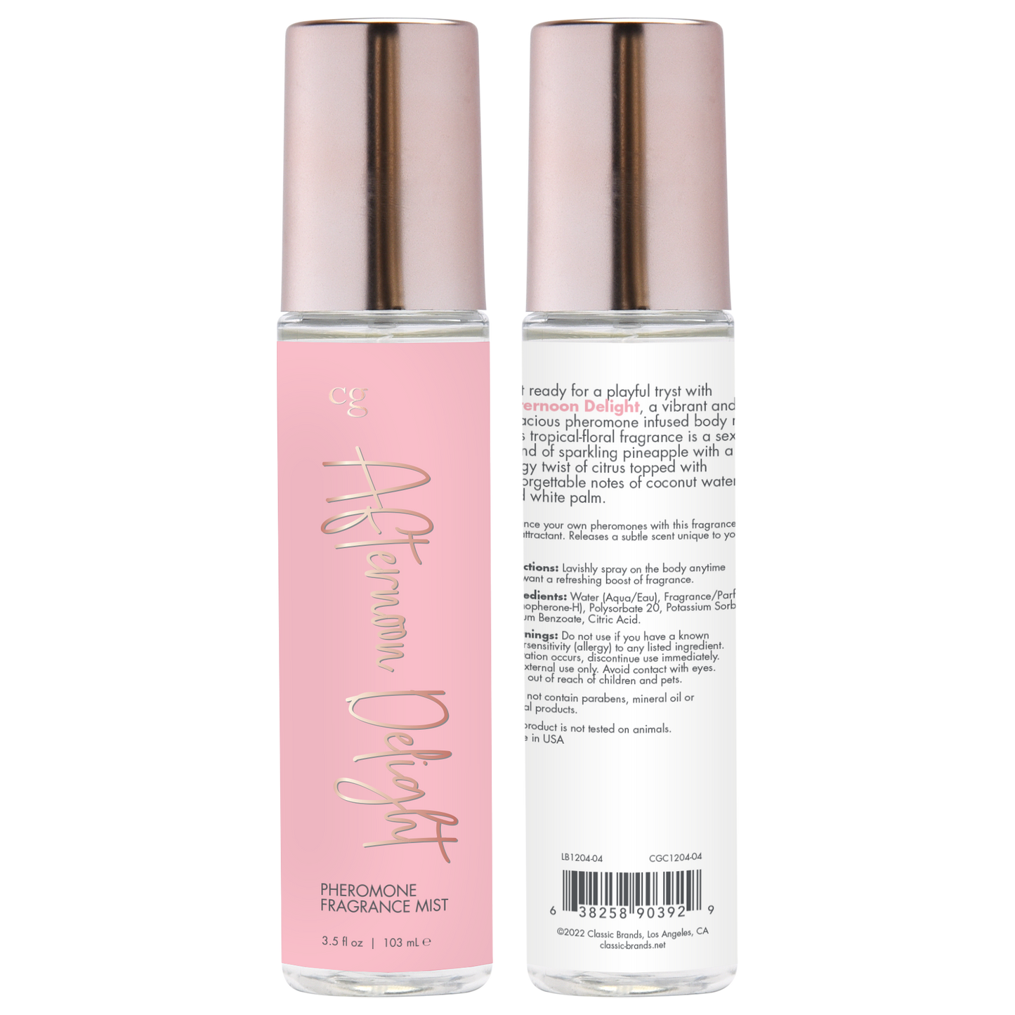 CG Afternoon Delights Fragrance Body Mist with Pheromones 100 ml