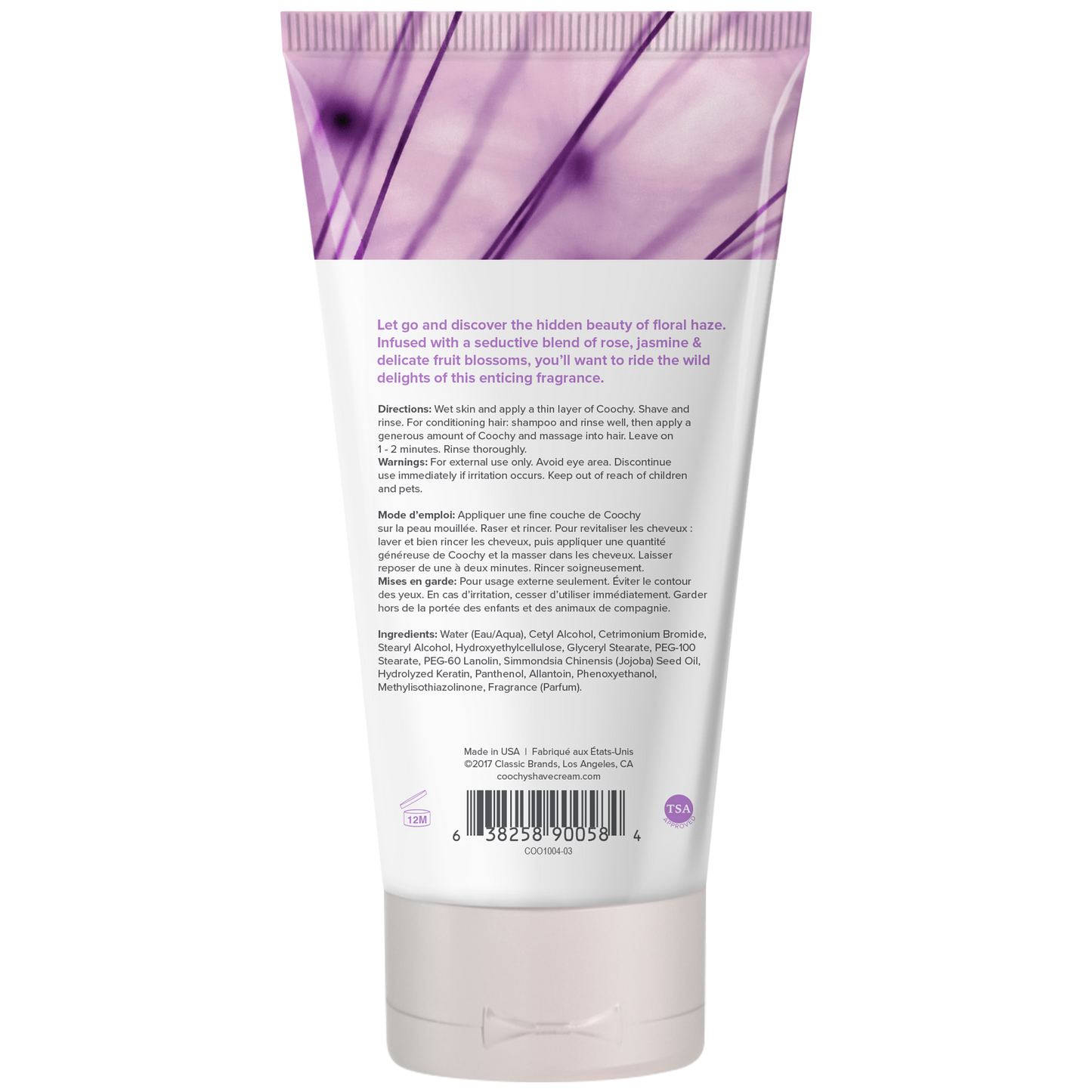Coochy Shave Cream Floral Haze 3.4oz