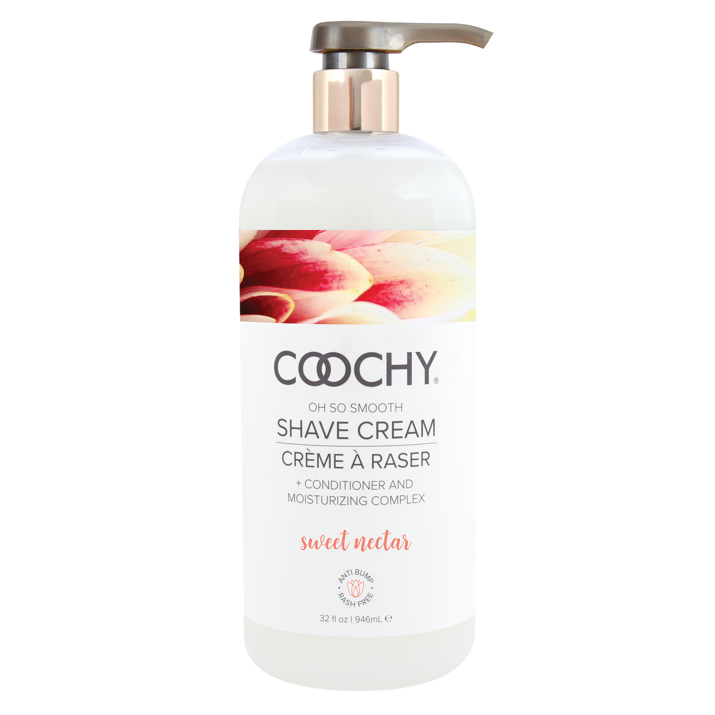 Coochy Cream Sweet Nectar Shave Cream 32oz