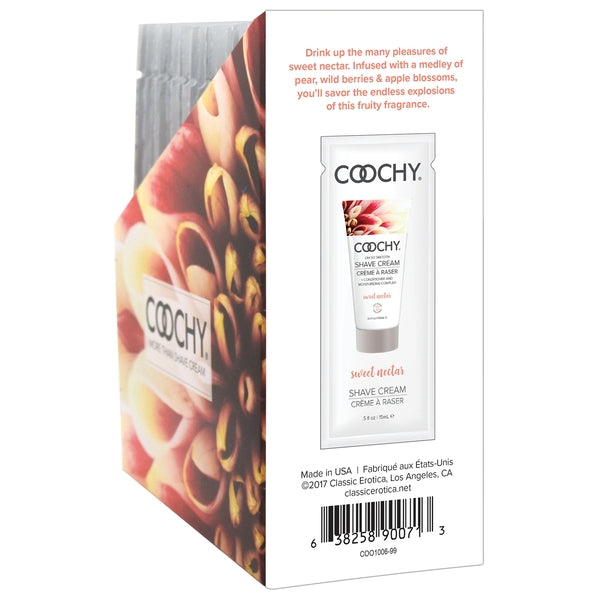 Coochy Cream Sweet Nectar Shave Cream 24 pcs. set