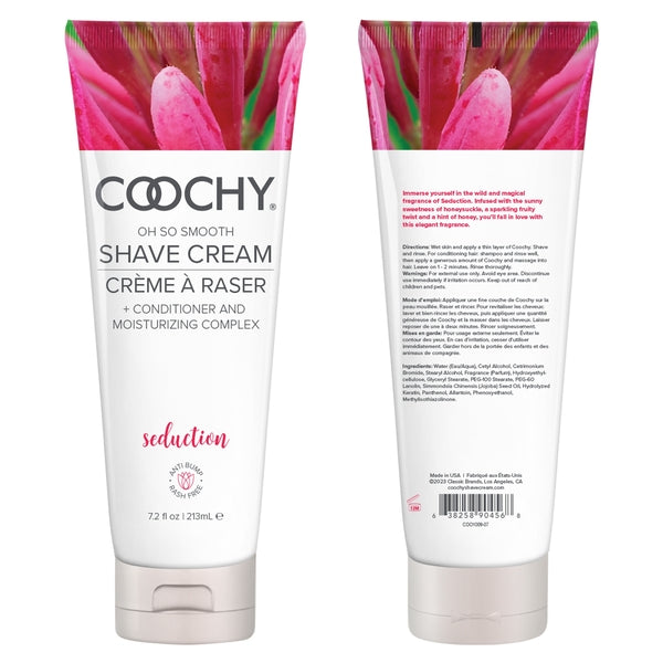 Coochy Shave Cream Seduction 7.2oz