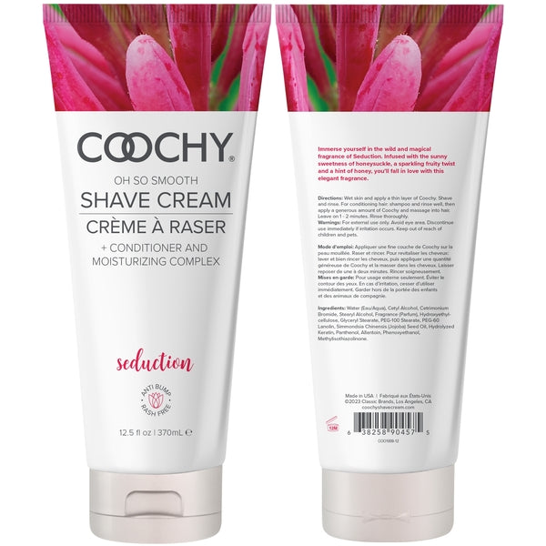 COOCHY Shave Cream - Seduction 12.5oz | 370mL