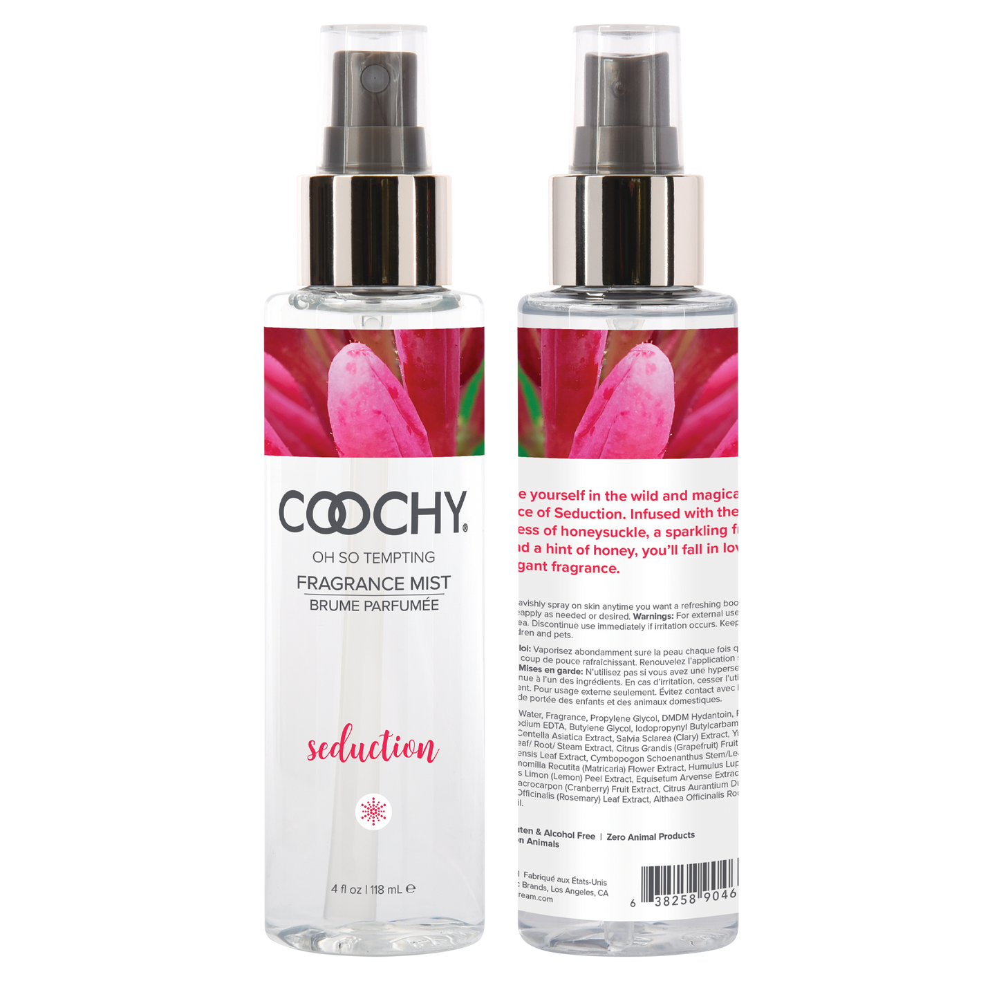 Coochy Body Mist Seduction 4oz | 118mL