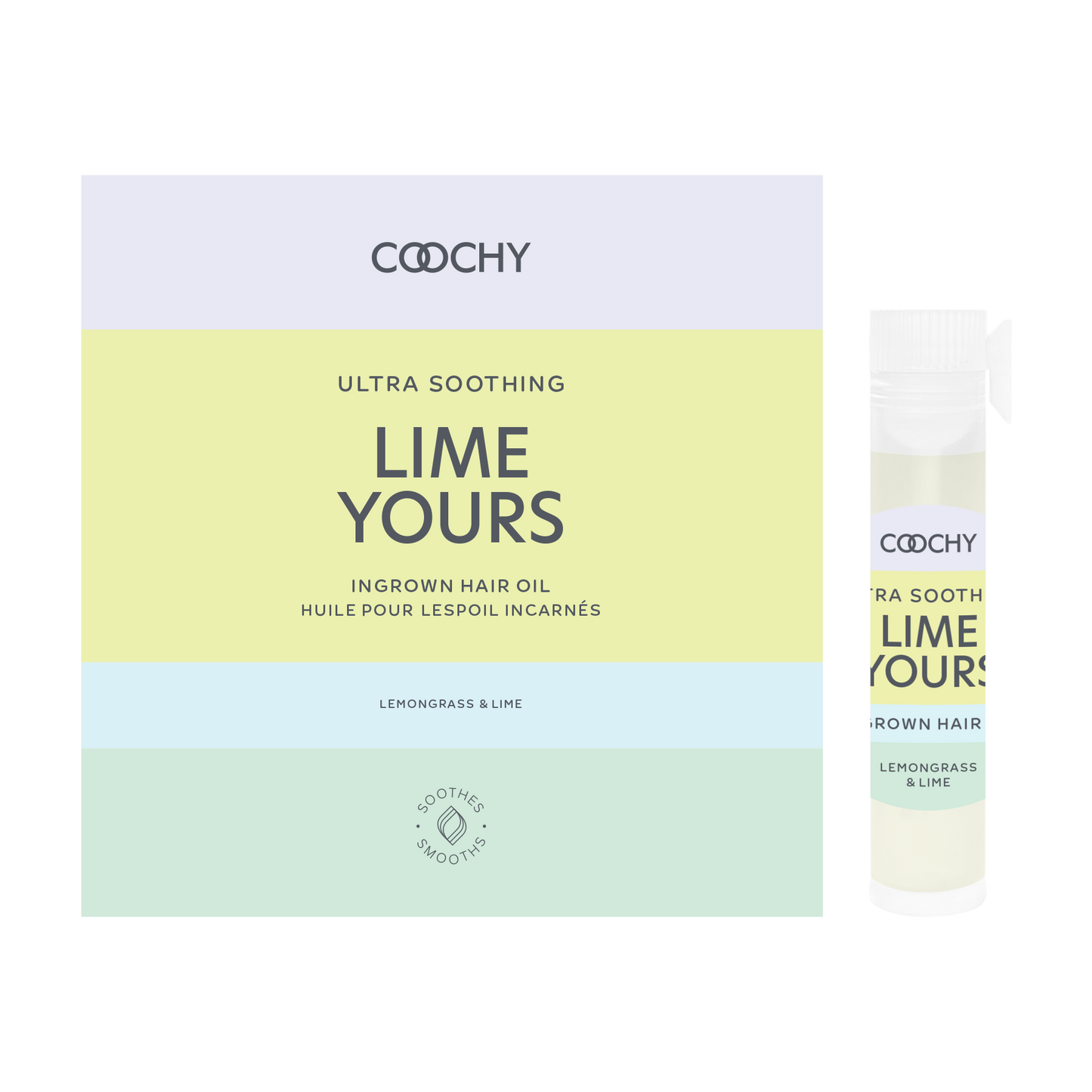 Coochy Ultra Soothing Ingrown Hair Oil Lemongrass & Lime .6oz | 2mL
