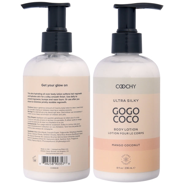 Coochy Ultra Silky Body Lotion Mango Coconut 8oz | 136mL