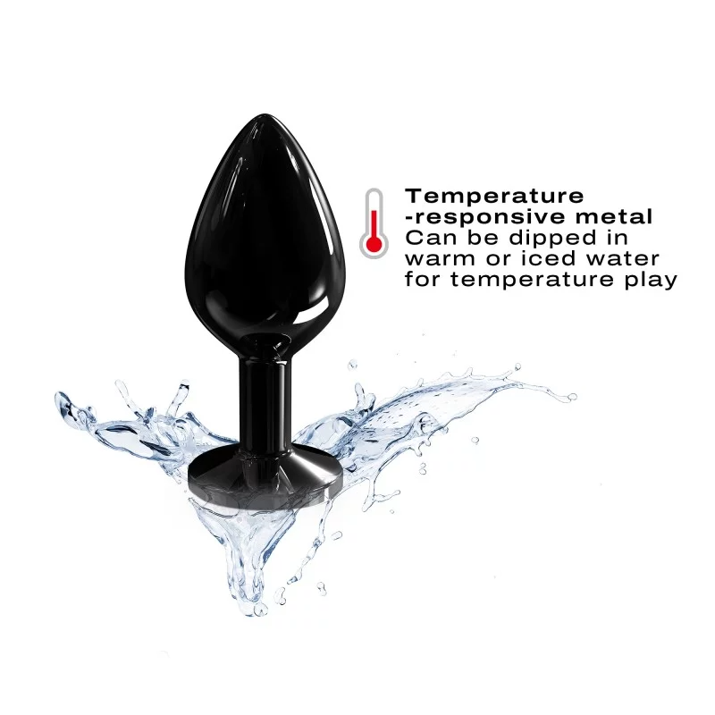 Dorcel Diamond Anal Plug BLACK M
