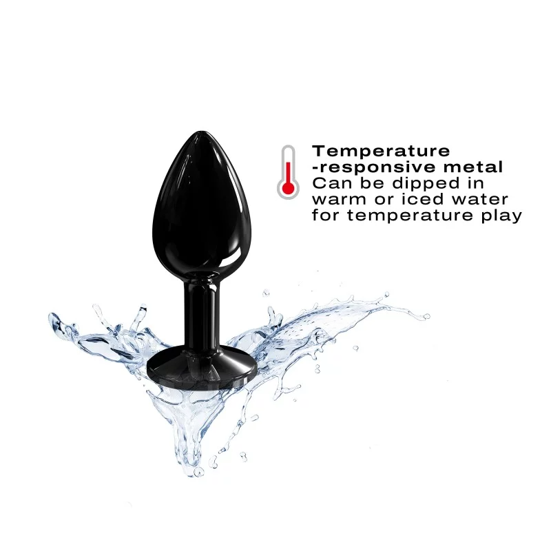Dorcel Diamond Anal Plug BLACK S