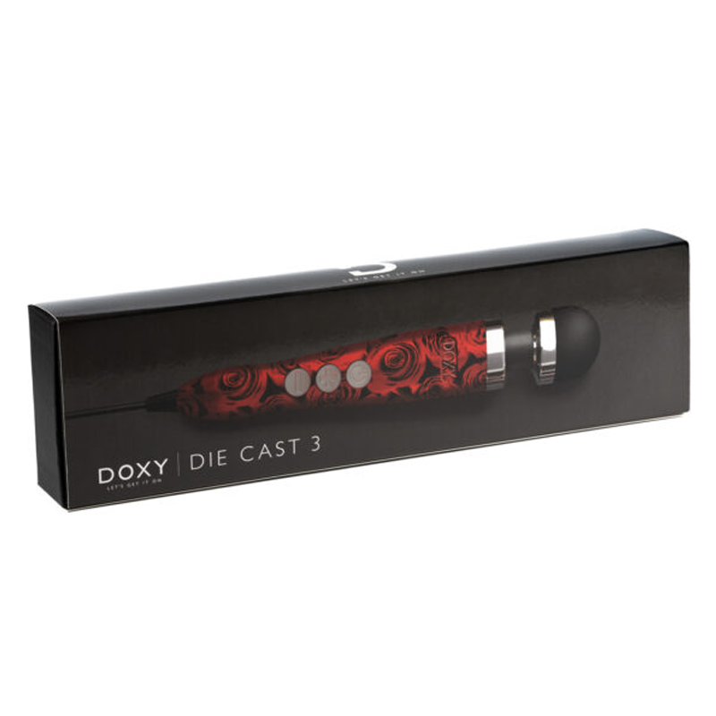 Doxy Die Cast 3 Wand Massager - Roses