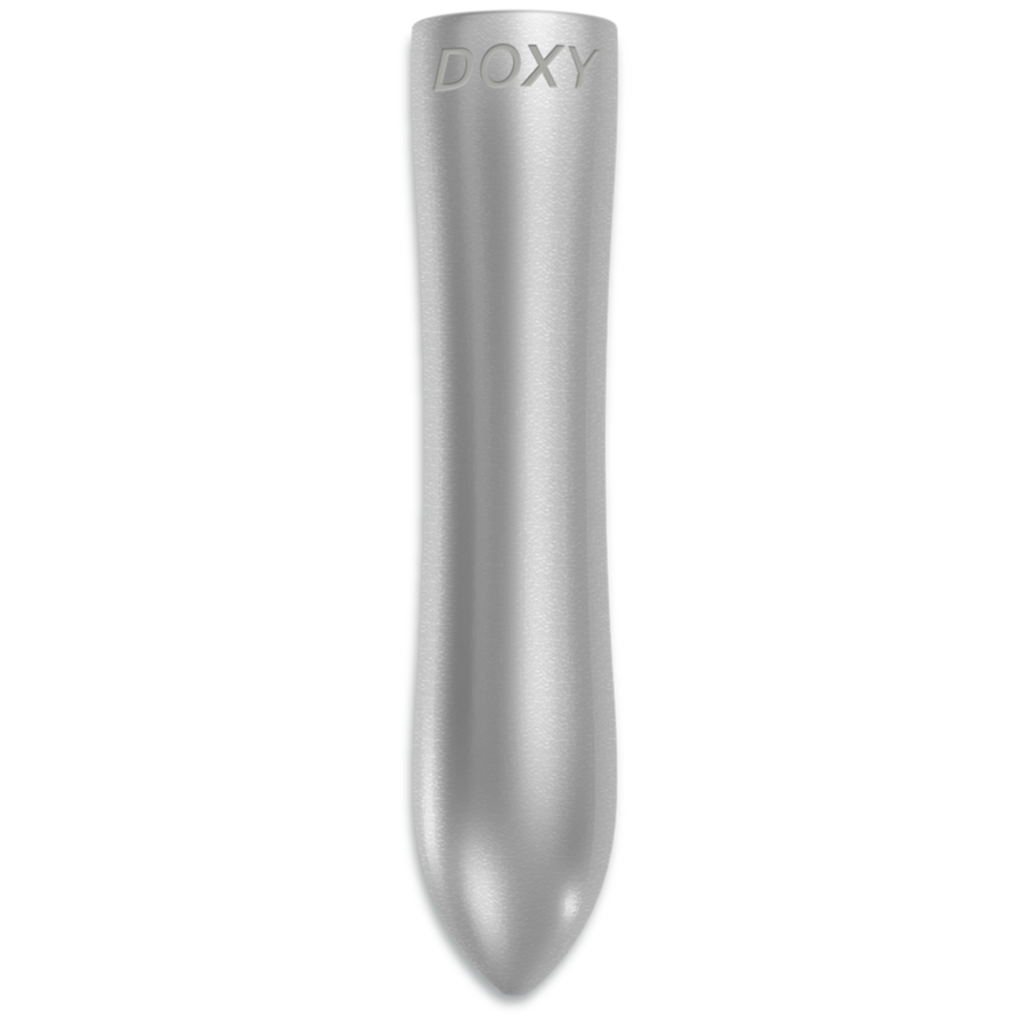 Doxy Rechargeable Bullet Vibrator - Silver