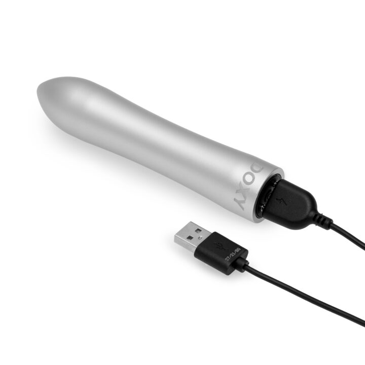 Doxy Rechargeable Bullet Vibrator - Silver