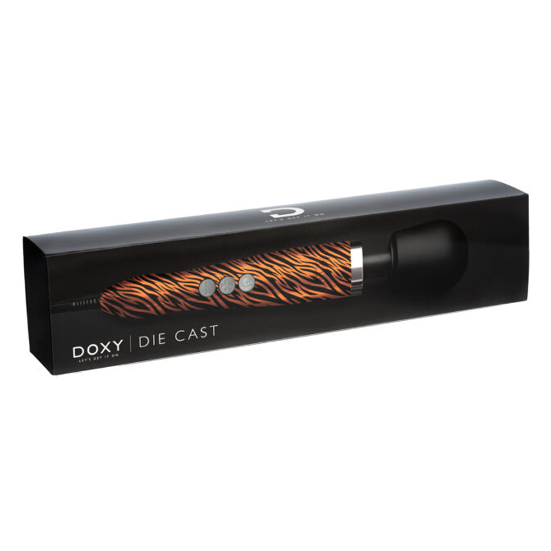 Doxy Die Cast Wand Massager - Tiger