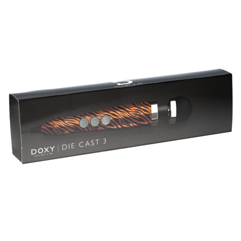 Doxy Die Cast 3 Wand Massager - Tiger
