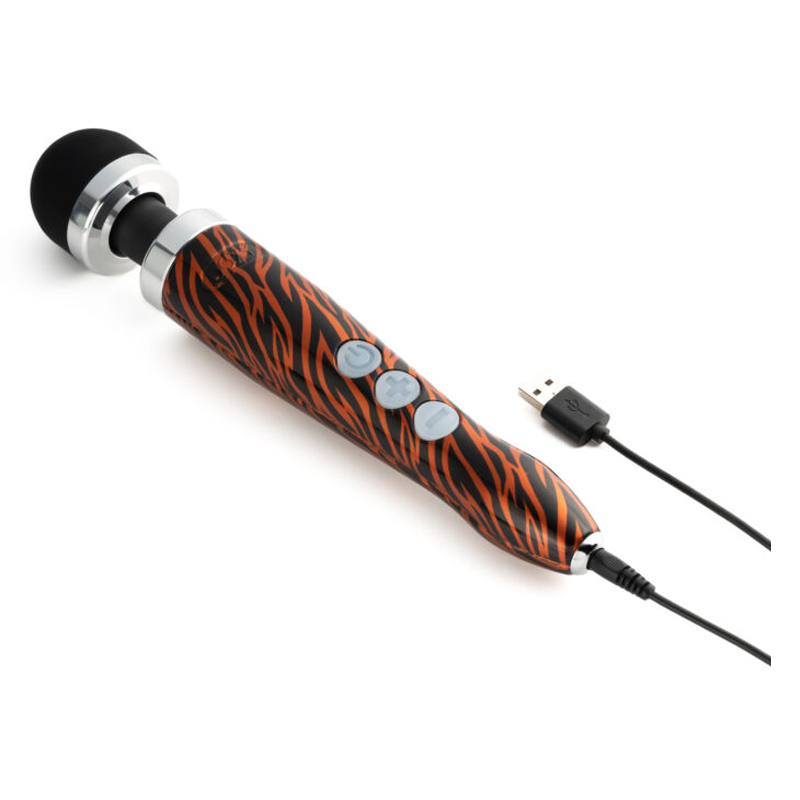 Doxy Die Cast 3R Wand Massager - Tiger