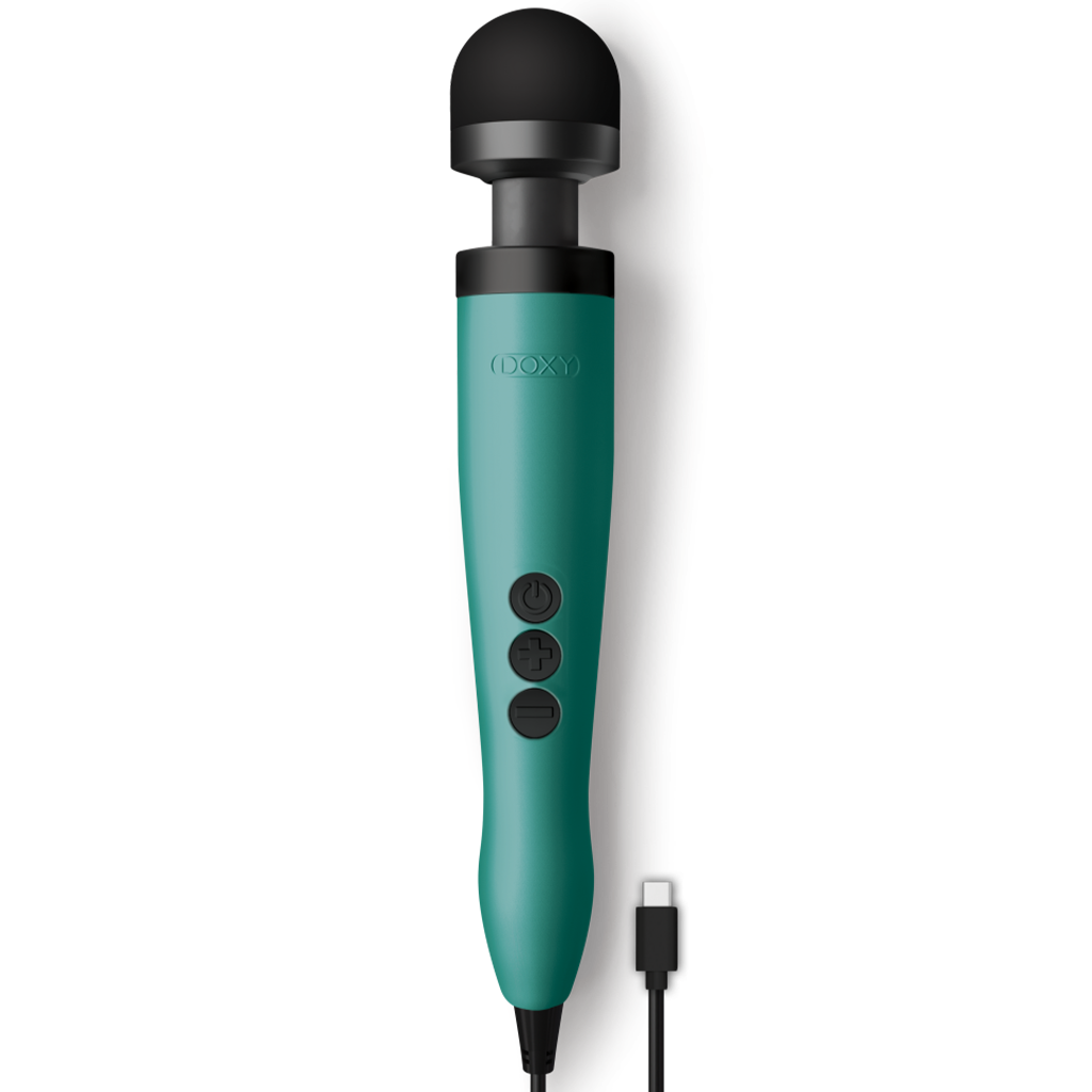 Doxy 3 USB-C Wand Massager Turquoise