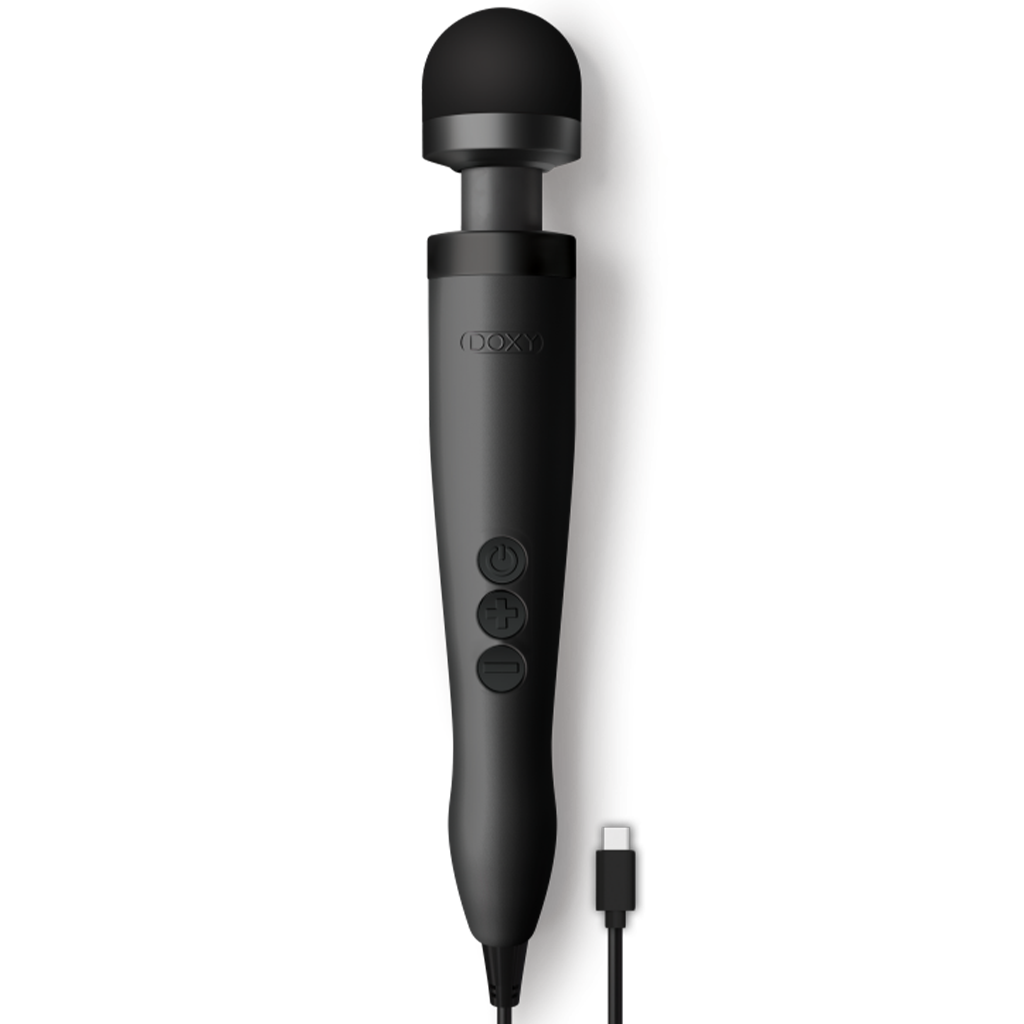 Doxy 3 USB-C Wand Massage Matte Black