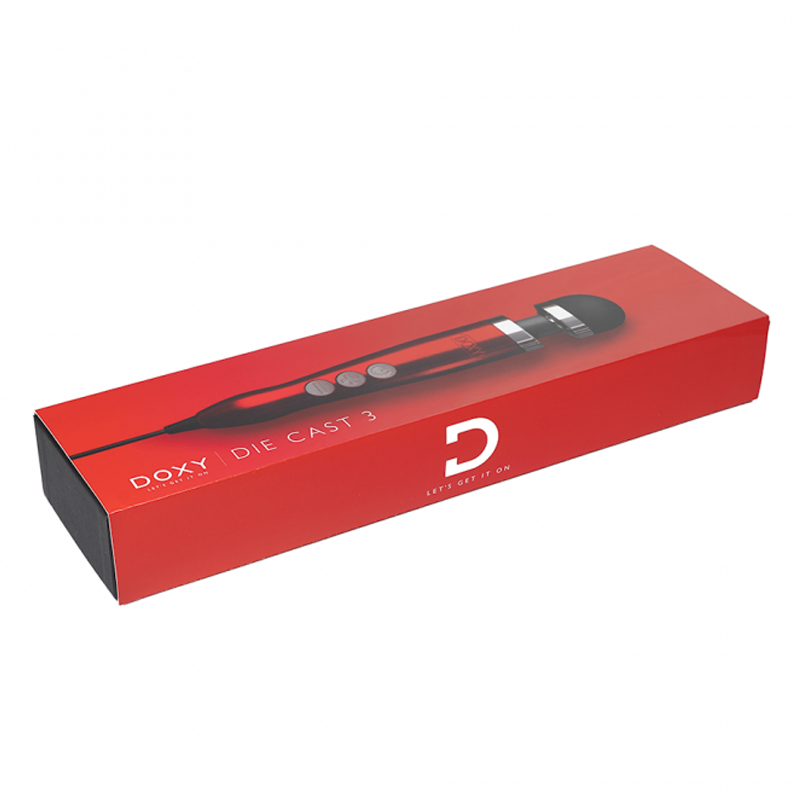 Doxy Die Cast 3 Wand Massager - Red