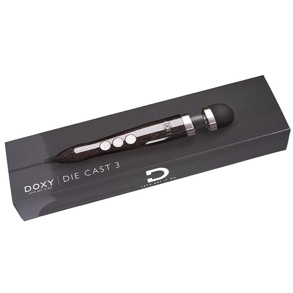 Doxy Die Cast 3 Wand Massager - Black