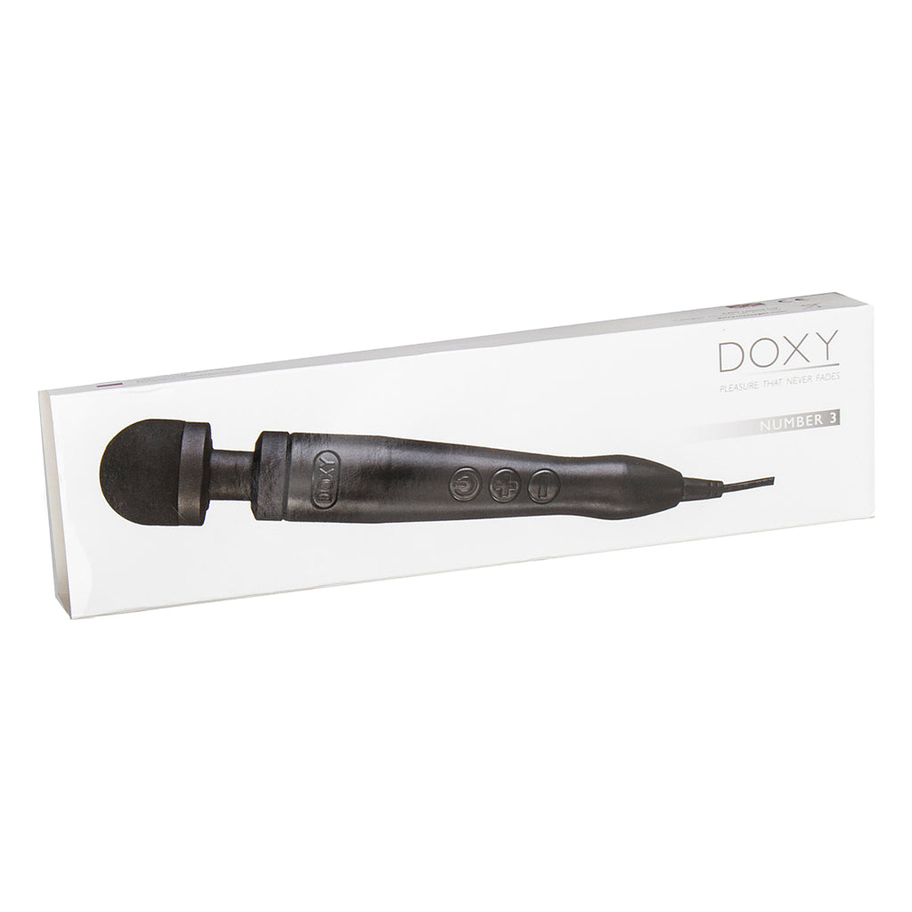 Doxy Die Cast 3 Wand Massager - Matte Black