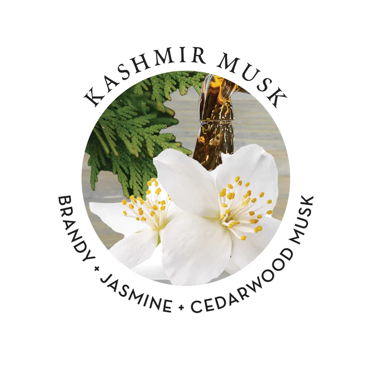 Earthly Body Hemp Seed Massage Oil Kashmir Musk 2 oz