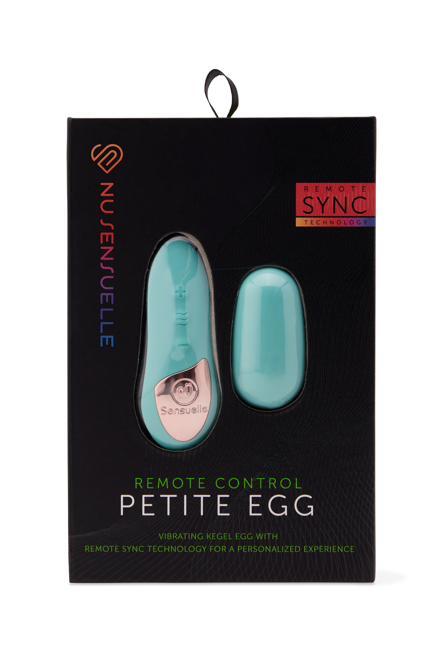 Nu Sensuelle Remote Control Petite Egg Vibrator Teal Blue