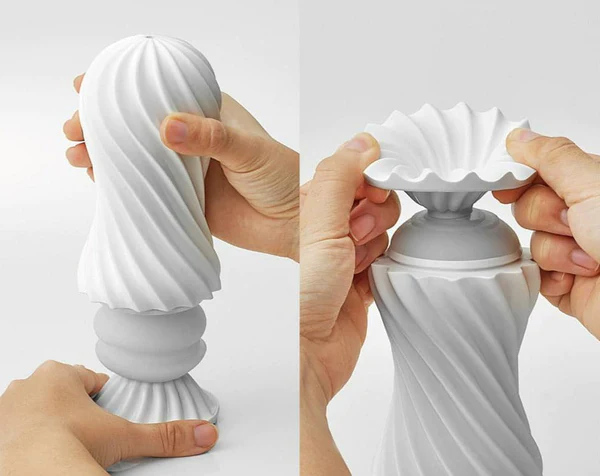 Tenga Flex Male Masturbator Silky White