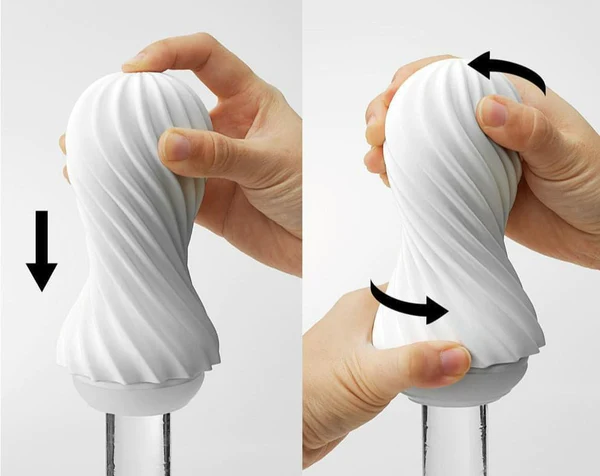 Tenga Flex Male Masturbator Silky White