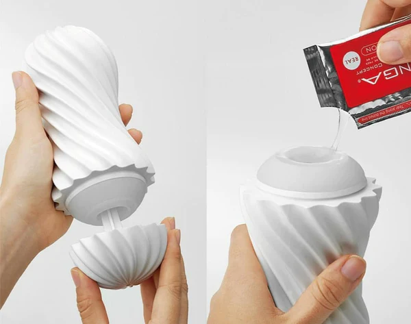 Tenga Flex Male Masturbator Silky White