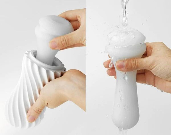 Tenga Flex Male Masturbator Silky White