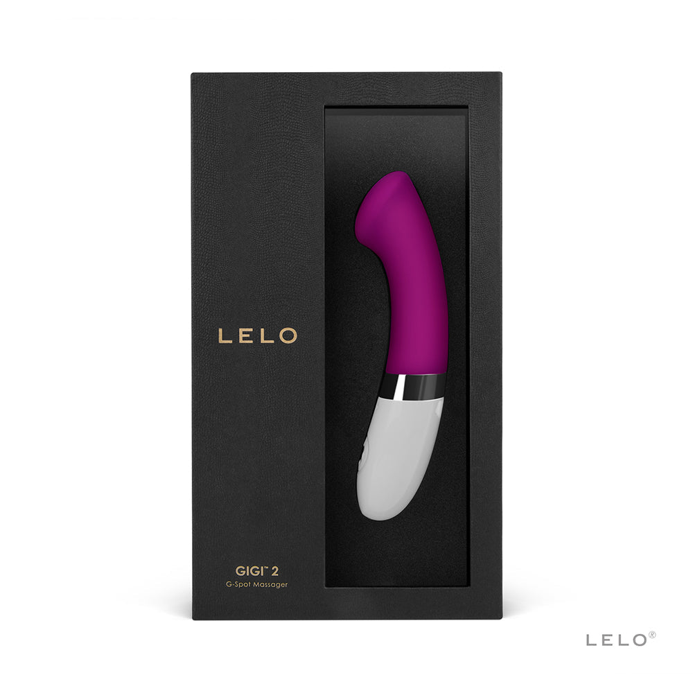 Lelo Gigi 2 G-spot Vibrator - Deep Rose