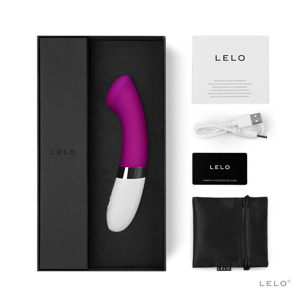 Lelo Gigi 2 G-spot Vibrator - Deep Rose