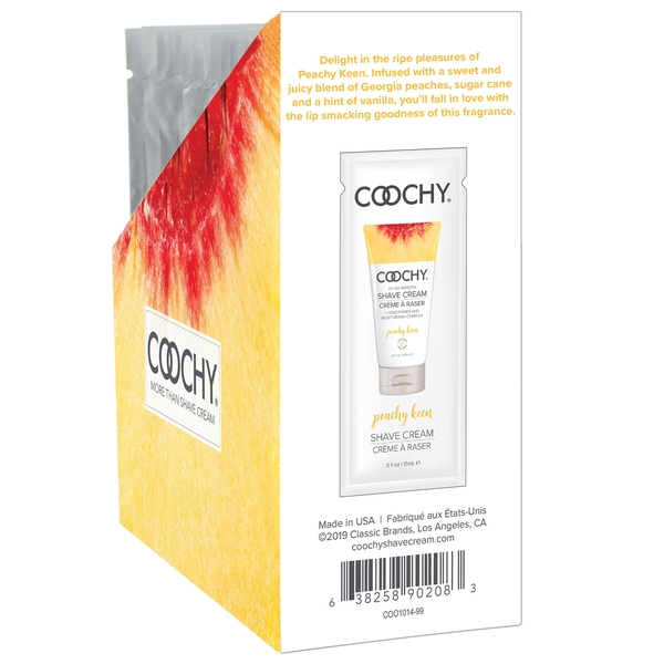 Coochy Shave Cream Peachy Keen 24pcs. set