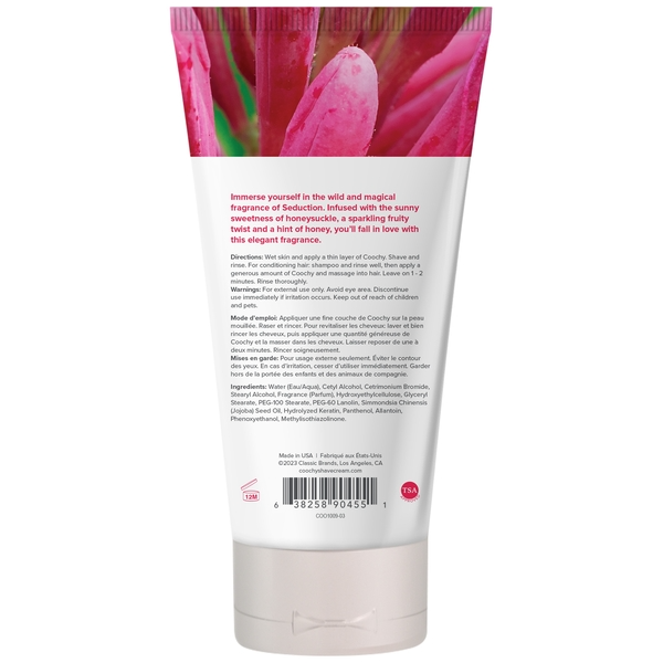 Coochy Shave Cream Seduction 3.4oz