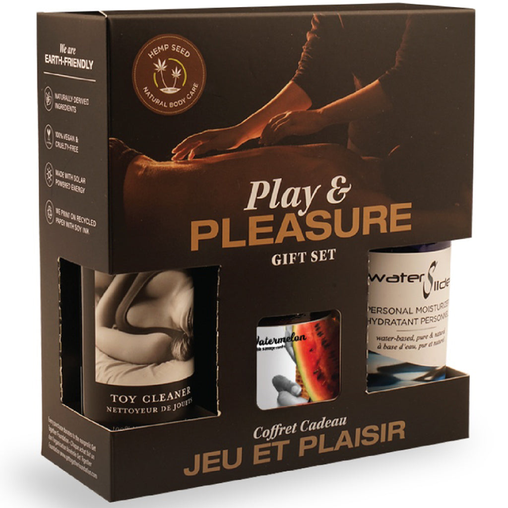 Earthly Body Play & Pleasure Gift Set Watermelon