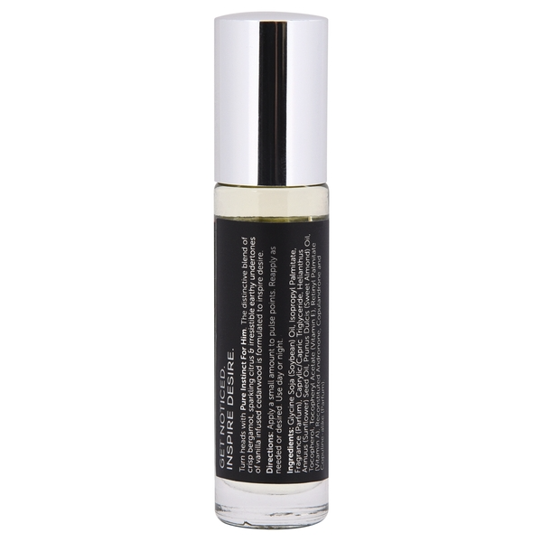 Pure Instinct Pheromone Cologne Oil Roll-On For Him .34oz | 10mL
