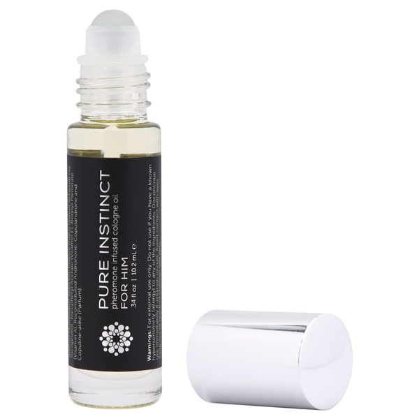 Pure Instinct Pheromone Cologne Oil Roll-On For Him .34oz | 10mL