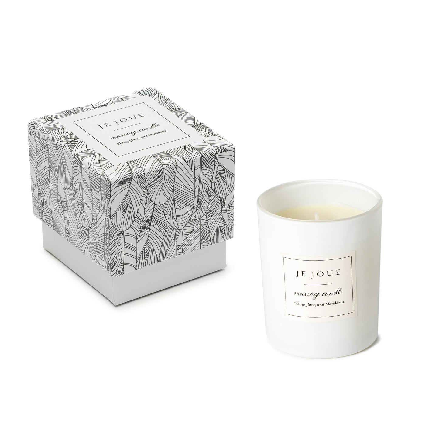 Je Joue Luxury Massage Candle- Ylang Ylang & Mandarin