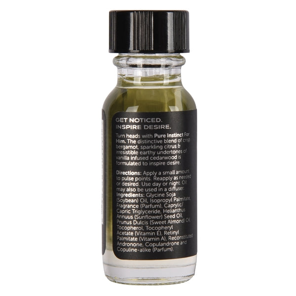 Pure Instinct Pheromone Cologne Oil For Him .5oz | 15mL
