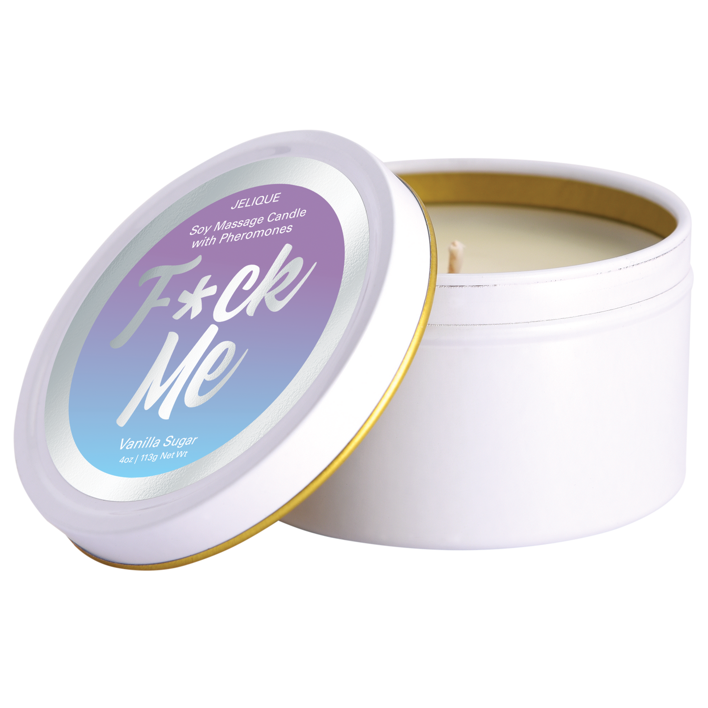 Jelique Massage Candle F*ck me Vanilla Sugar 4oz | 113g