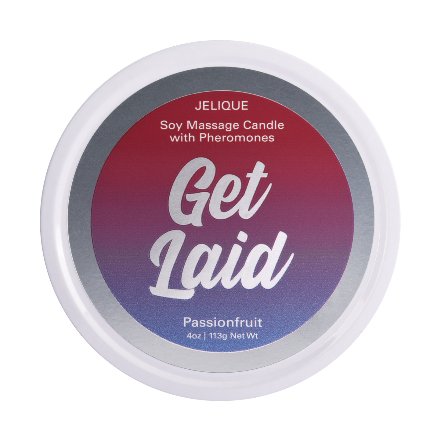 Jelique Get Laid Passion Fruit Massage Candle 4oz | 113g