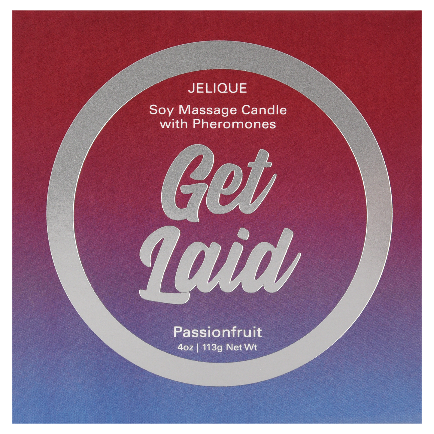 Jelique Get Laid Passion Fruit Massage Candle 4oz | 113g