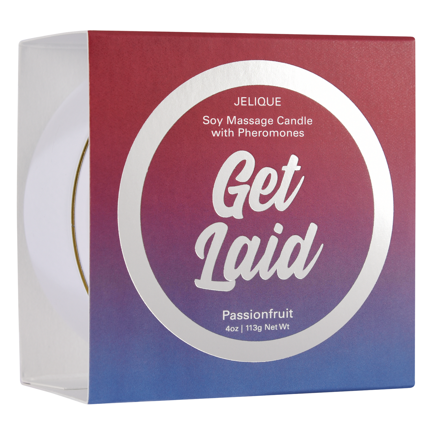 Jelique Get Laid Passion Fruit Massage Candle 4oz | 113g