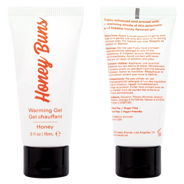 Jelique Honey Buns Warming Gel .5oz | 15mL