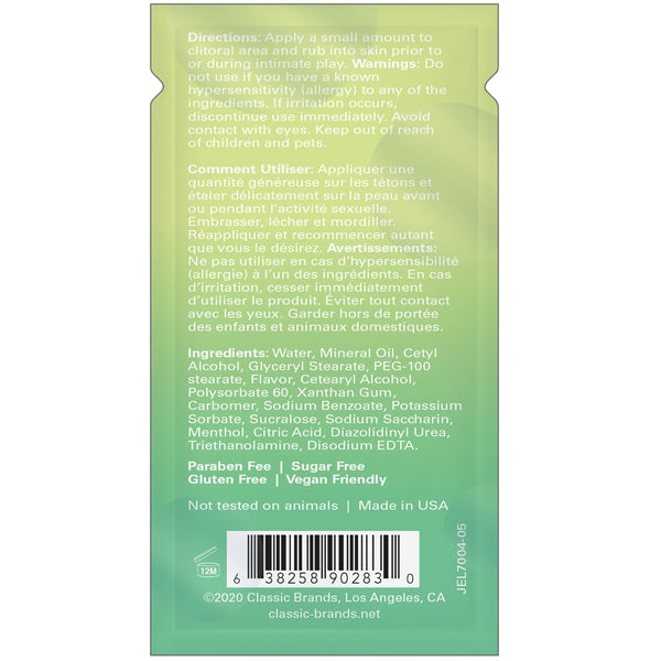 Jelique Joy Buzzer Mojito Twist Arousal Balm - 0.13 floz l 4 mL