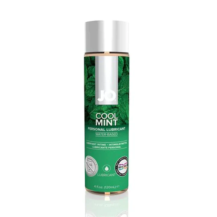 System JO H2O Cool Mint Flavored Lubricant 4oz