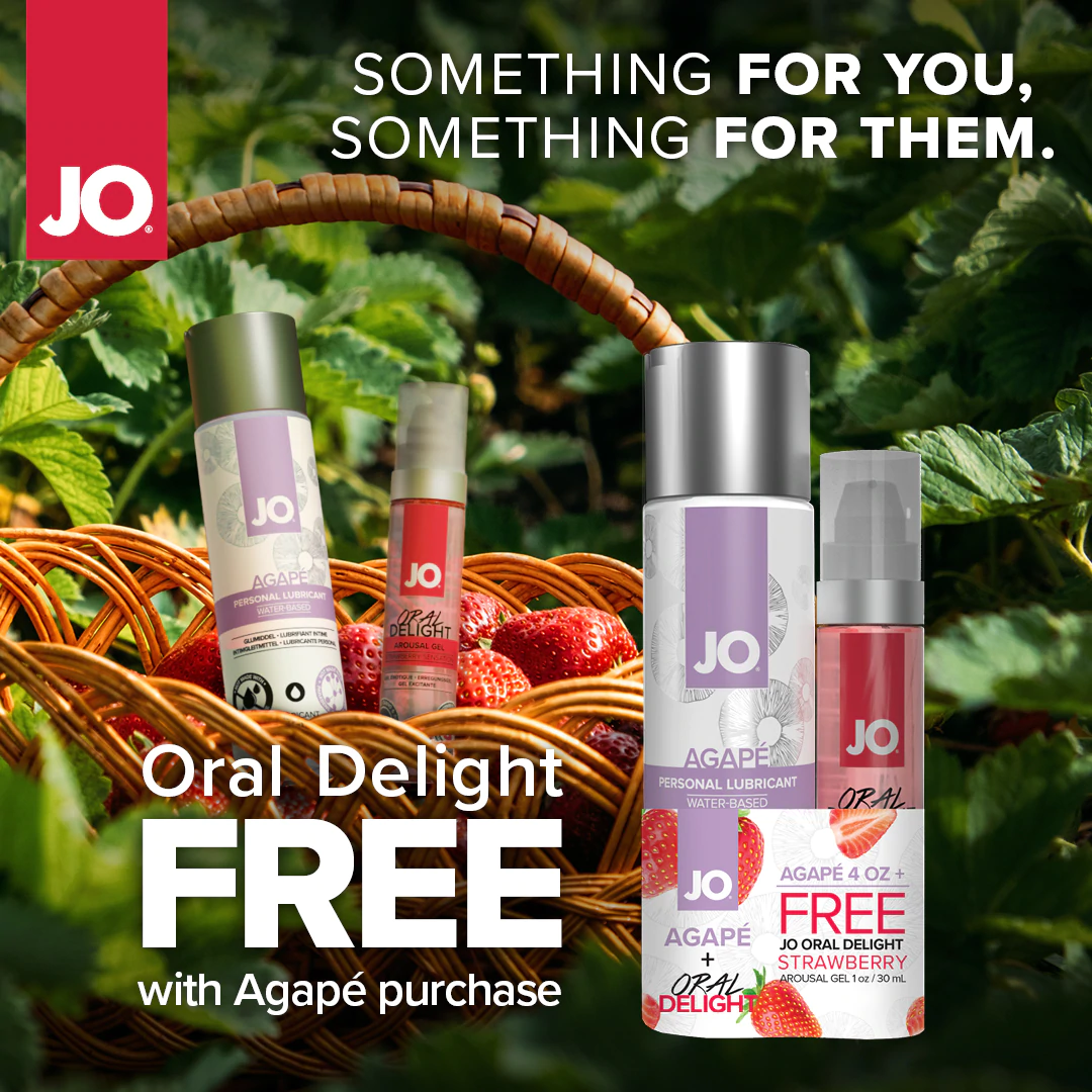 System JO Agape + Oral Delight Strawberry Arousal Gel