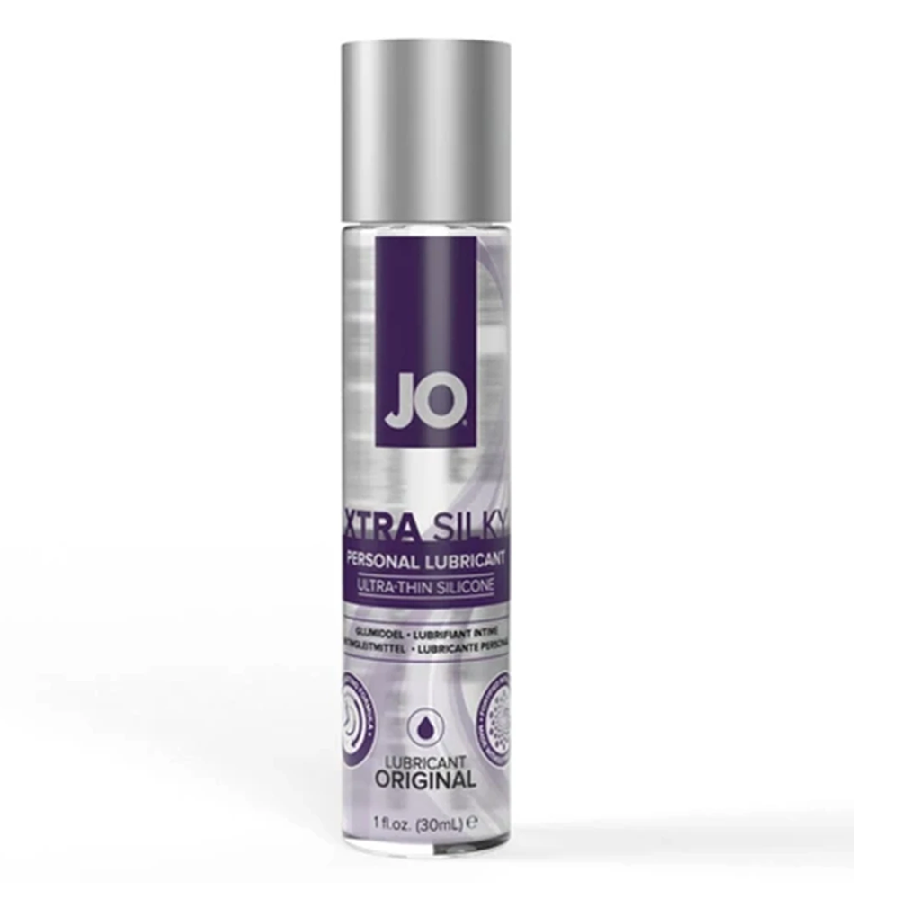 System JO Xtra Silky Silicone Lubricant 1oz
