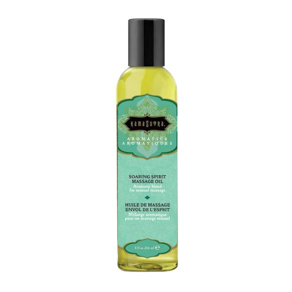 Kama Sutra Aromatics Soaring Spirit Massage Oil 8oz