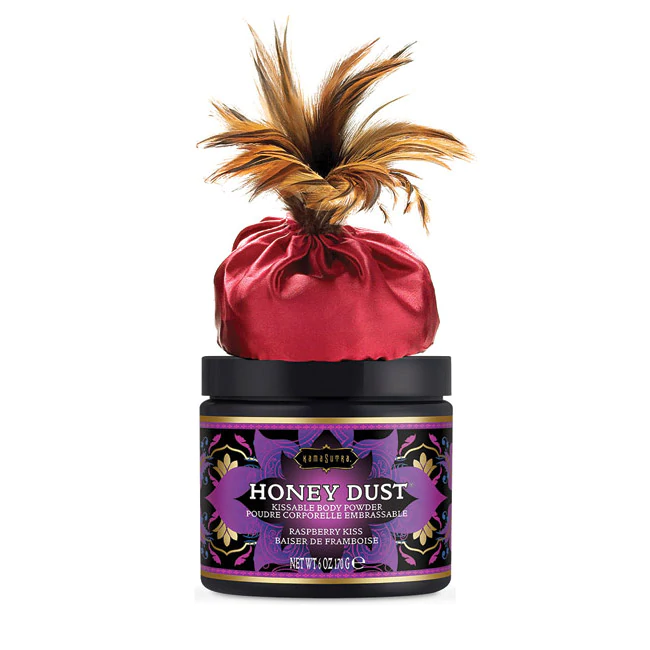 Kama Sutra Honey Dust Raspberry Kiss Body Powder (6oz)
