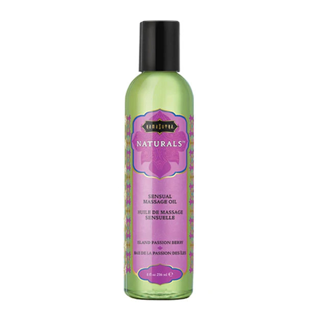 Kama Sutra Naturals Massage Oil Island Passion Berry (8oz)